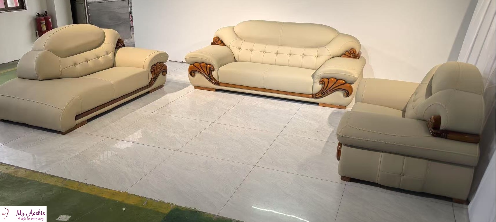 Modern European 1-2-3-Seater Sofa For Living Room / My Aashis