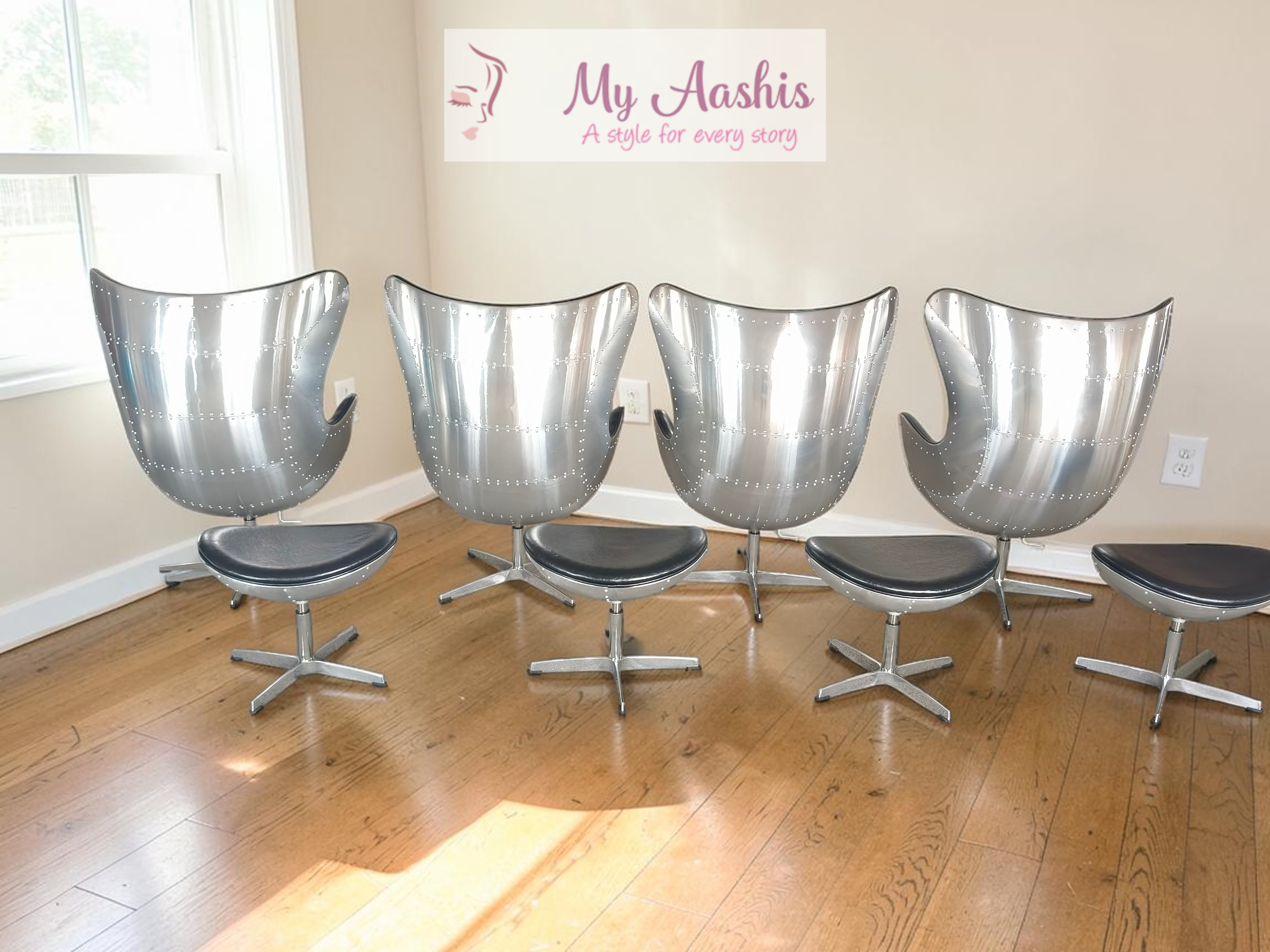 Modern Creative Egg Shell Casual Chair / My Aashis