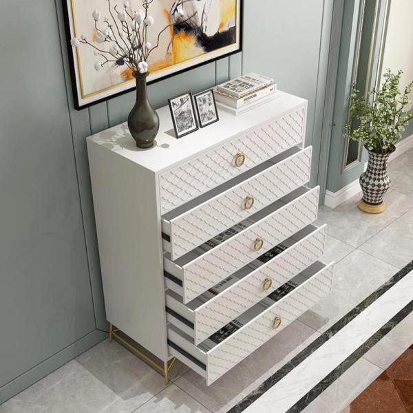 Modern Metal Drawer Chest Online Furniture Store My Aashis