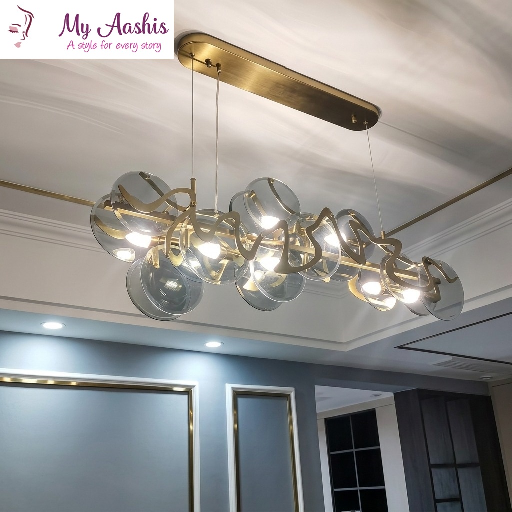 Modern Flush Mount Lighting With Lampshade / My Aashis
