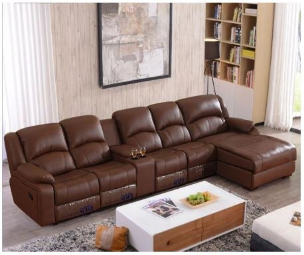 Power Recliner Leather Sofa Online