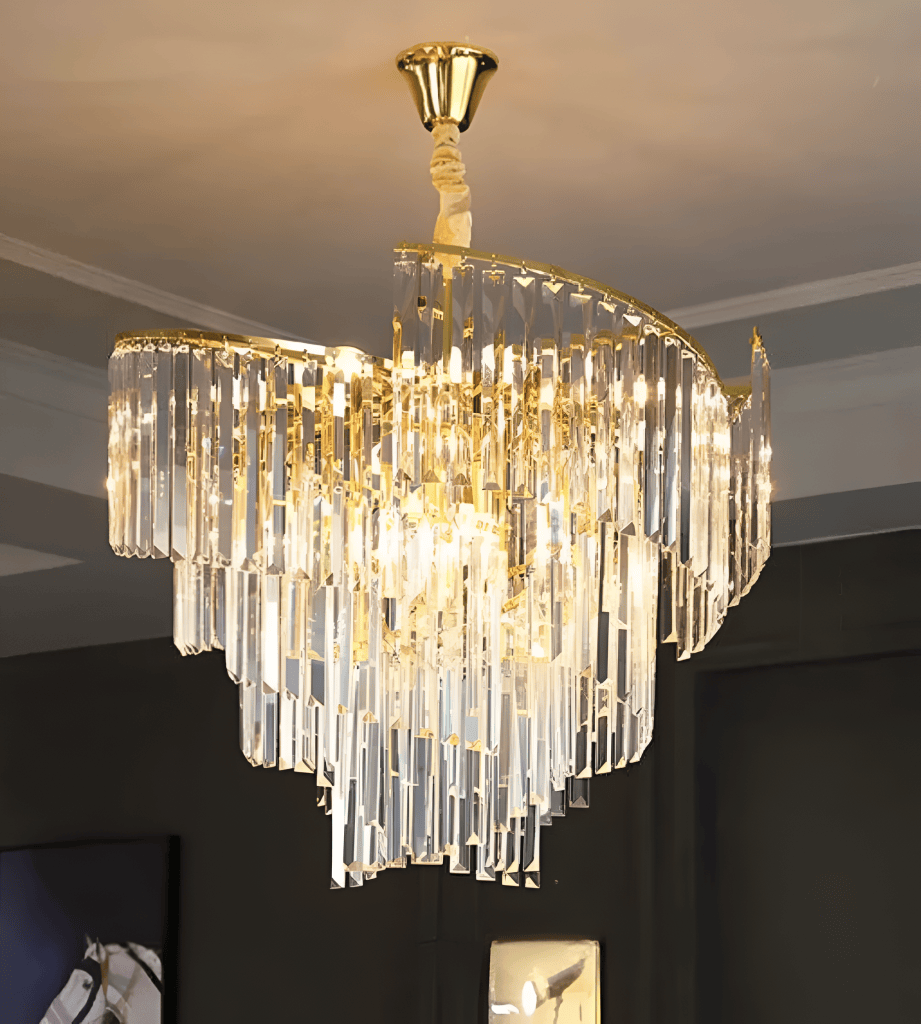 Modern Sparkling Crystals LED Chandelier - Glamorous Style - Online ...