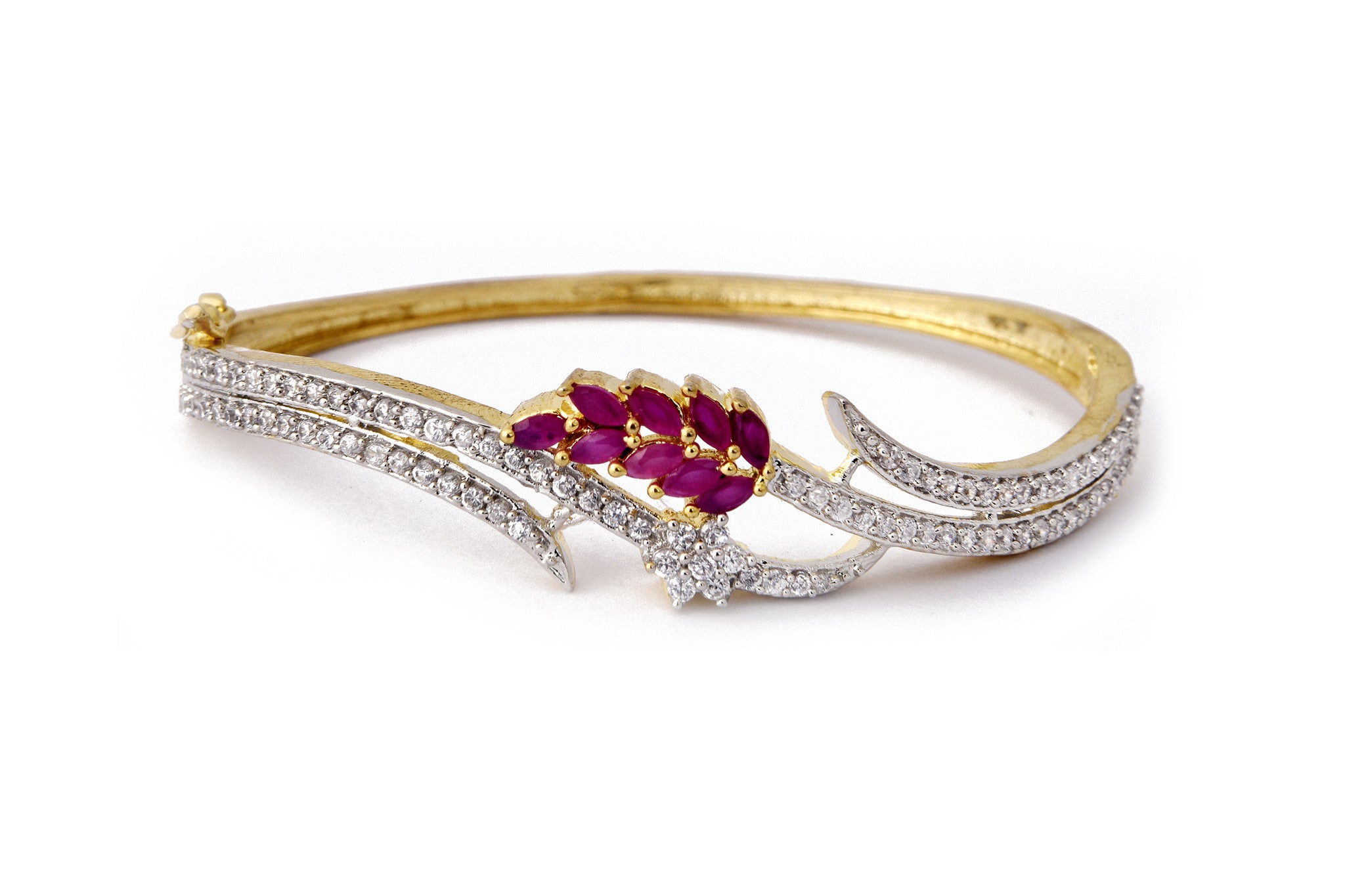 American Diamond Party Wear Bracelets Cz Stone Party Wear Premium Design  Jewellery