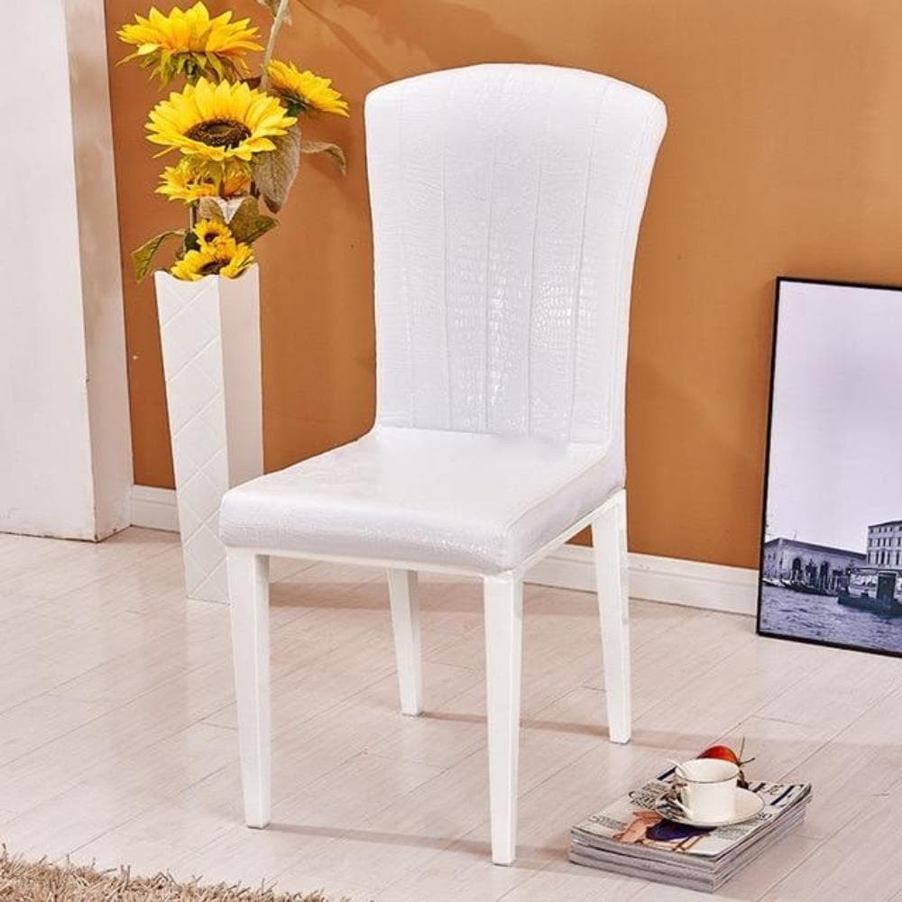 Modern Creative Comfortable Leather Dining Chair - Online Furniture Store - My Aashis