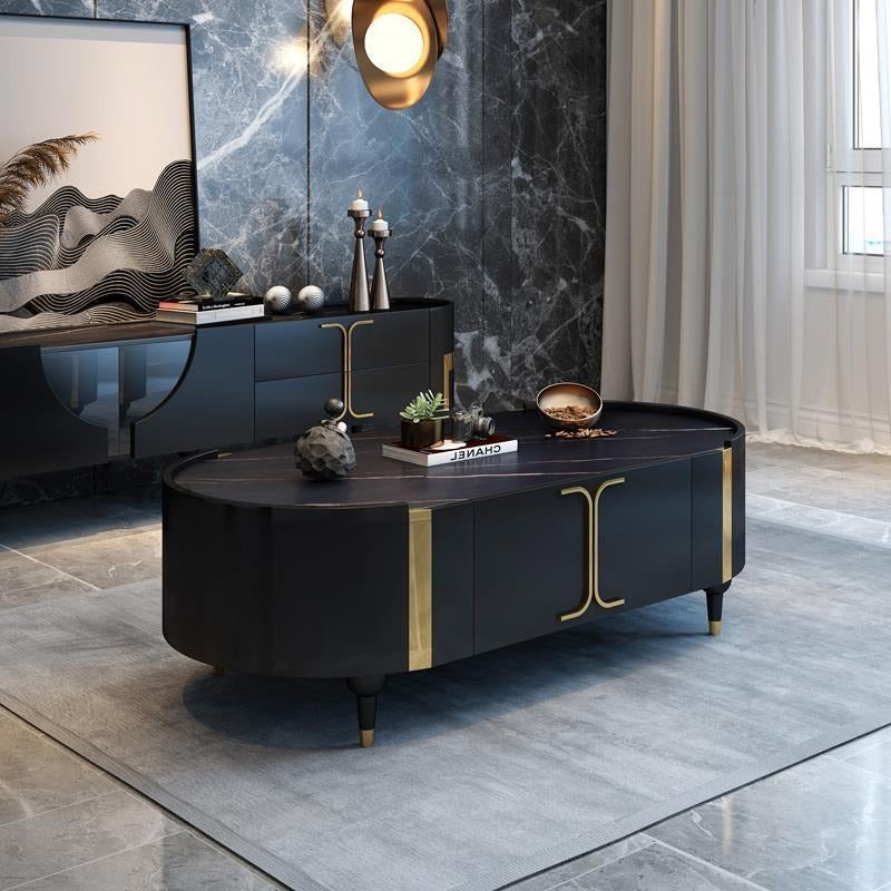 Marvelous Marble Coffee Table Online Furniture Store - My Aashis
