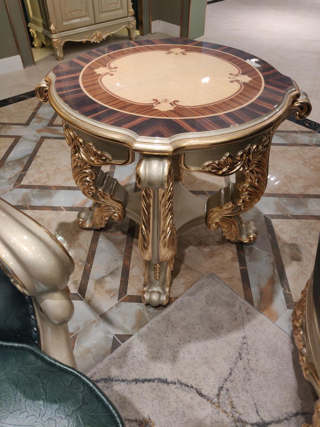 Liville Style European Leather Upholstered Vintage Set / My Aashis