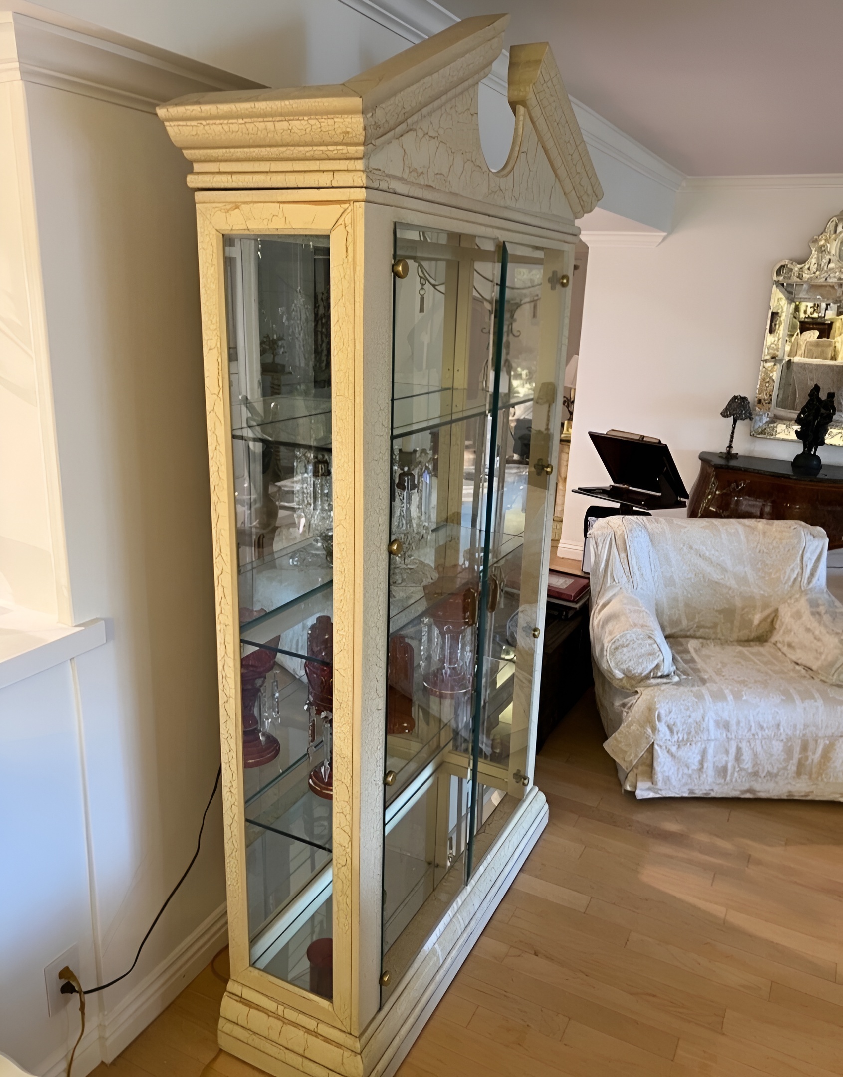 7-Foot Solid Wooden Kitchen Hutch / My Aashis